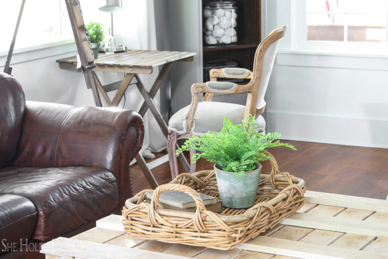 Farmhouse Living Room Reveal She Holds Dearly