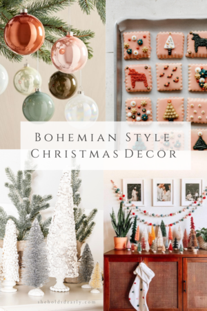 Bohemian Style Christmas Decor And Diy Macaroni Tree She Holds Dearly