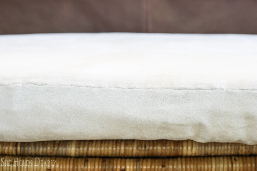 French Mattress Cushion Tutorial — August Blues