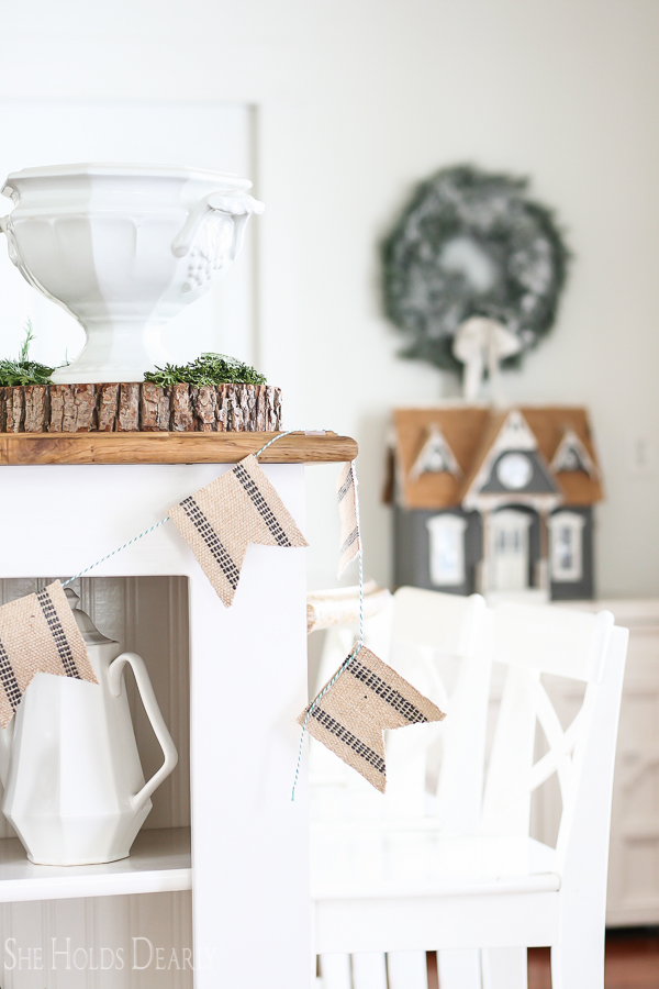 Farmhouse Holiday Decor by sheholdsdearly.com