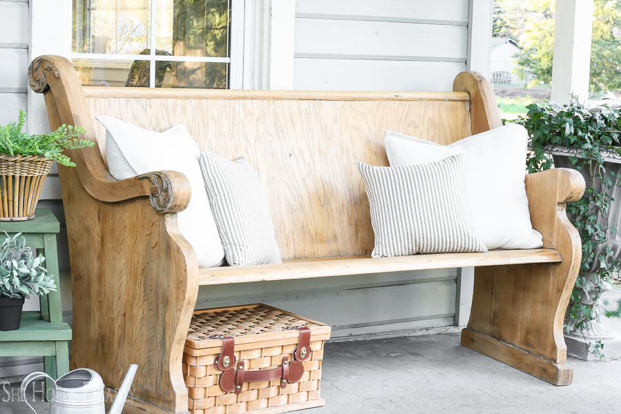 How to Strip Painted Furniture She Holds Dearly