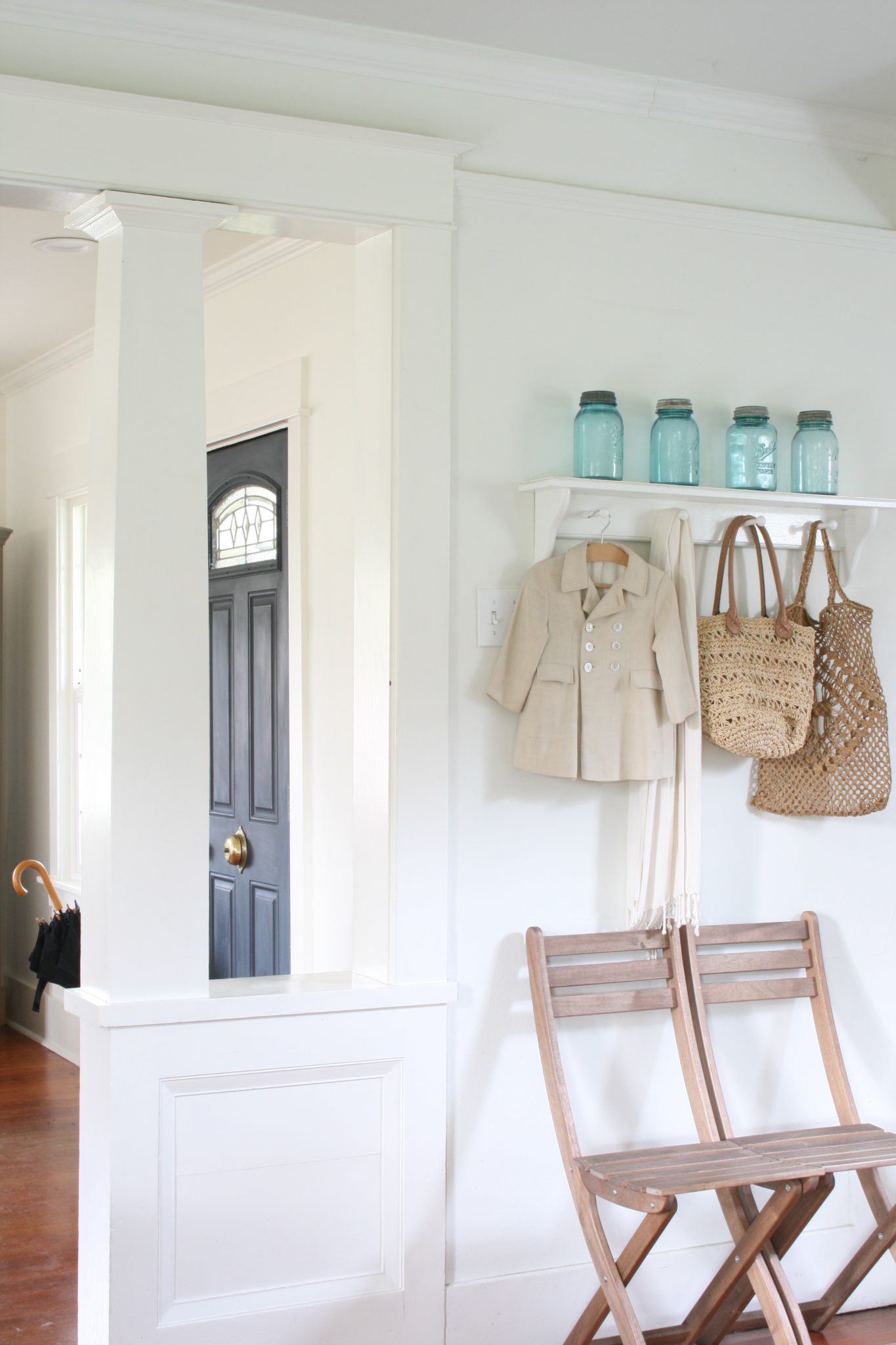 How to Milk Paint a Metal Door She Holds Dearly