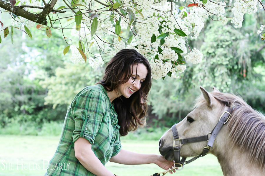 Country Living, taming a wild pony