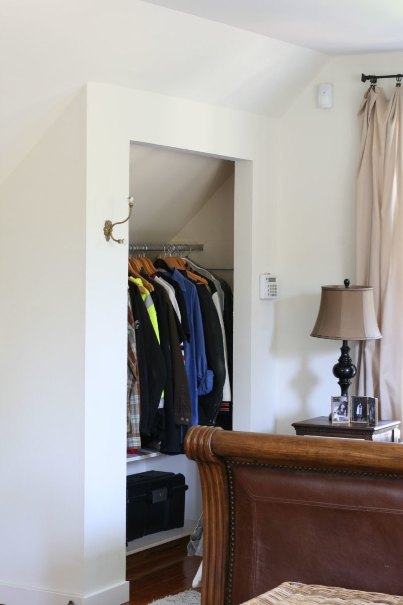 Bi-fold Closet Doors Makeover - She Holds Dearly