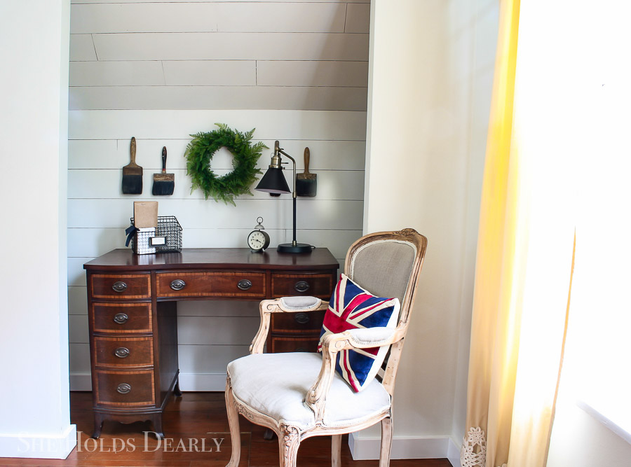 Closet Office by sheholdsdearly.com