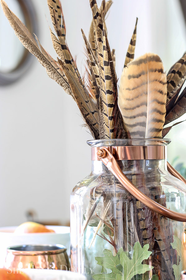 Farmhouse Fall Tablescape - She Holds Dearly