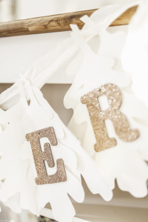 How to Make a Gather Garland for Thanksgiving - She Holds Dearly