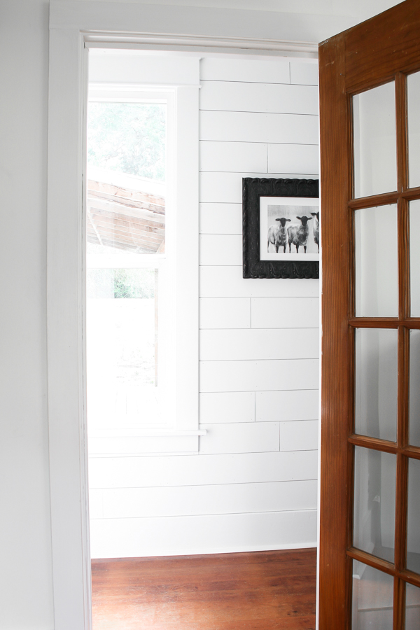 Farmhouse Storage Closet After by sheholdsdearly.com