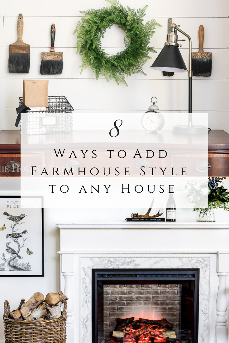 Ways to Add Farmhouse Style to Any House by sheholdsdearly.com