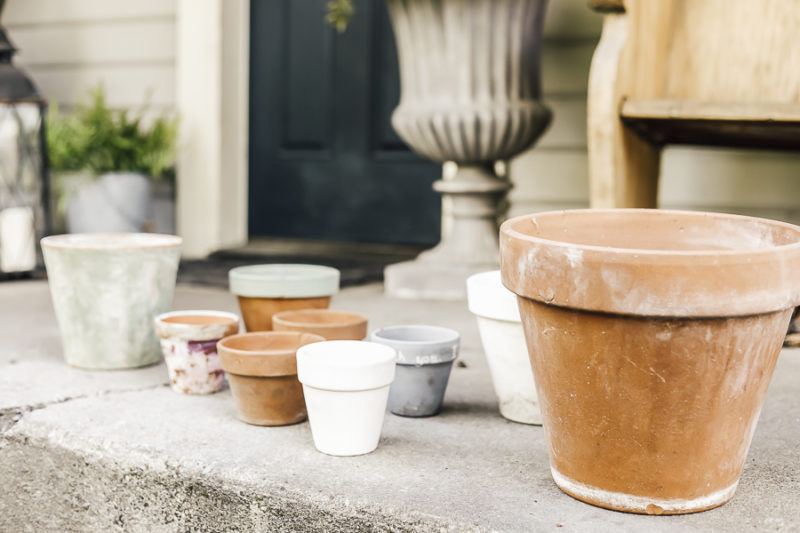 How to Make Faux Concrete Pots & Planters She Holds Dearly