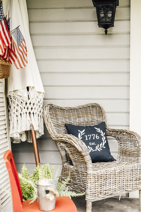 Fourth of July Pillow by sheholdsdearly.com