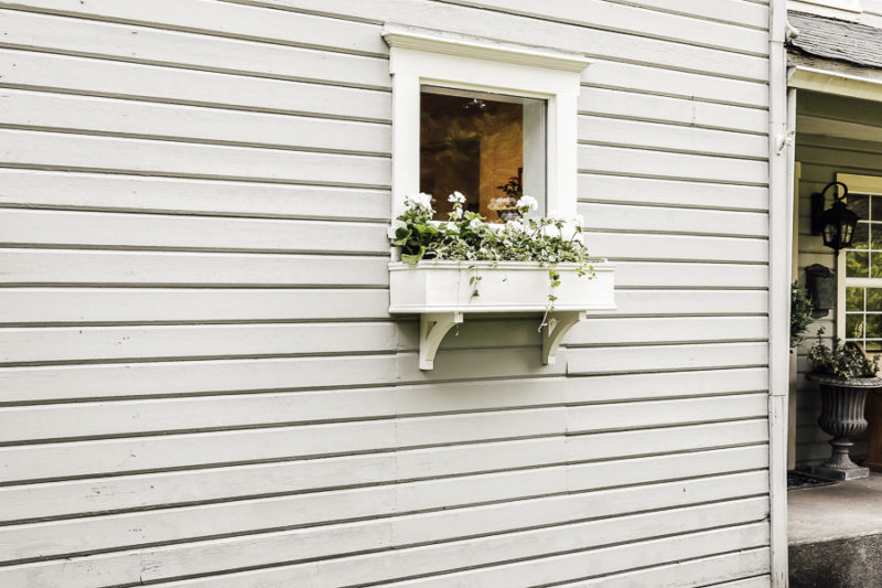 DIY Self Watering Window Box She Holds Dearly