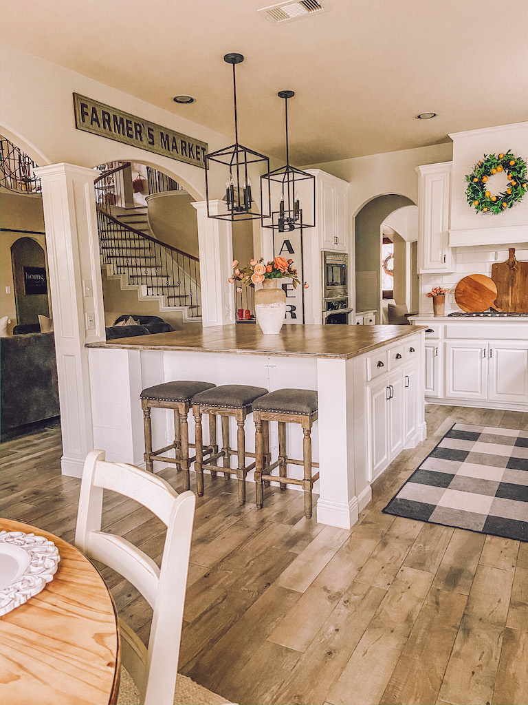 Finding inspiration to update our builder grade kitchen island - Cribbs  Style