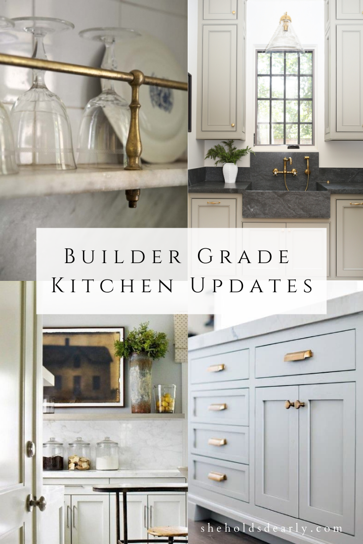 Builder Grade Kitchen Updates by sheholdsdearly.com