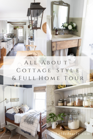 All About Cottage Style, Michigan English Cottage Home Tour - She Holds ...