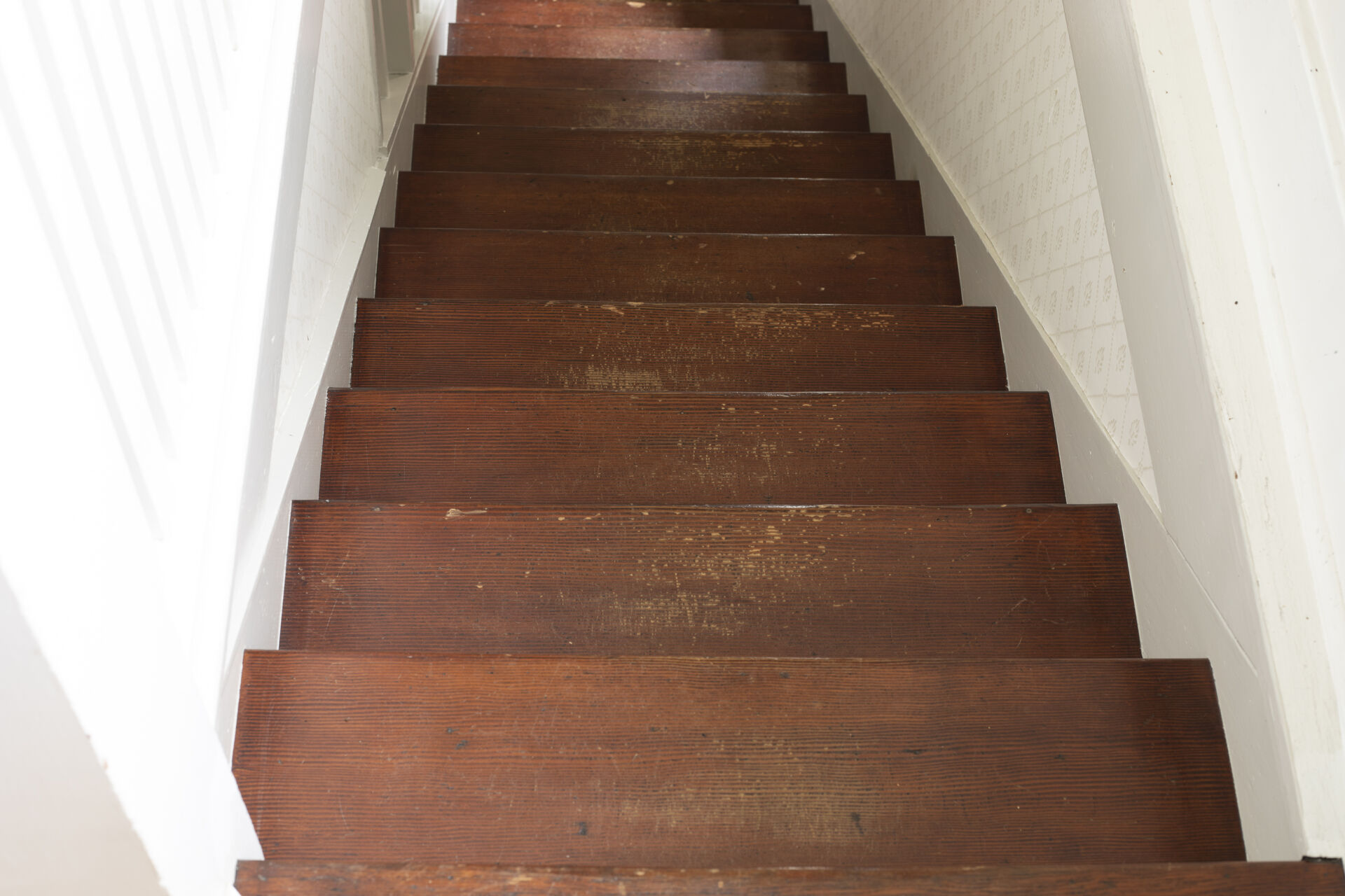 DIY Washable Stair Runner She Holds Dearly