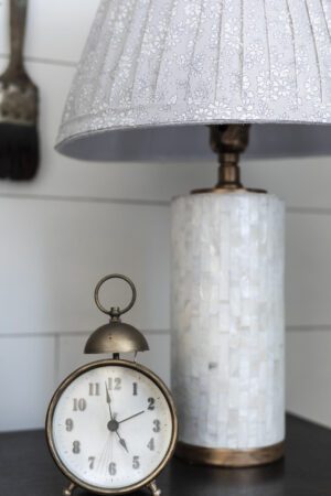 DIY Pleated Lampshade Tutorial (No Sew) - She Holds Dearly